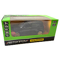 Машина металева Автопром 1:32 Volvo XC40 Recharge, чорна, бат., світло, звук, відкр.двері, 14*5,5*4 см (68411), фото 7