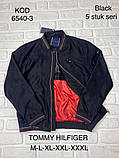 Чоловіча куртка-бомбер Tommy Hilfiger H3379 чорна, фото 3