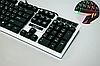 Набір для геймерів UKC M416 клавіатура з підсвічуванням + мишка, фото 3