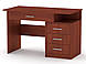 Стіл письмовий Студент-2 Компаніт, письмовий стіл із шухлядами для дому та офісу, фото 7