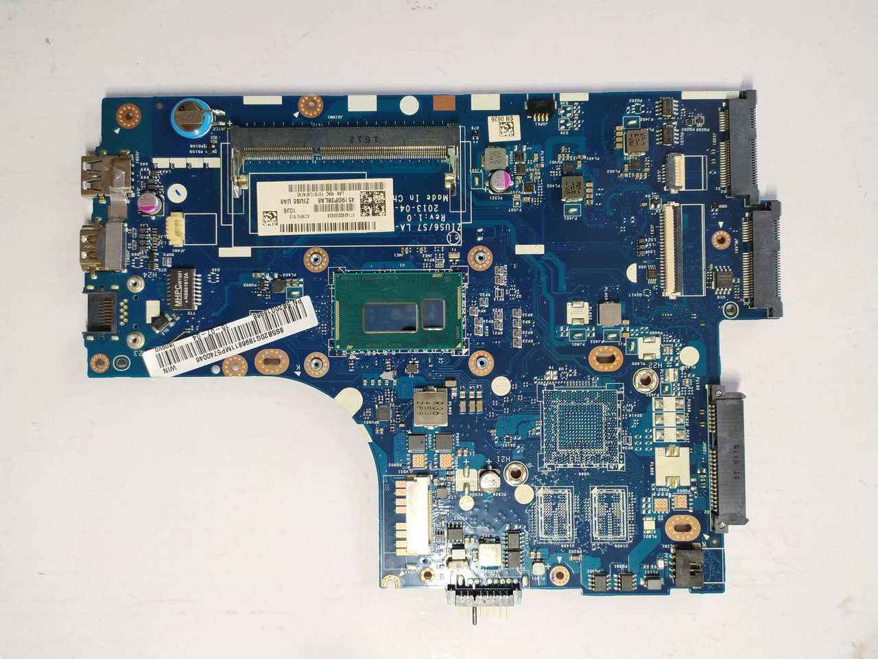 Материнська плата Lenovo Ideapad S410 M30-70 LA-A321P (I3-4030U, UMA, 1XDDR3) Використовується #