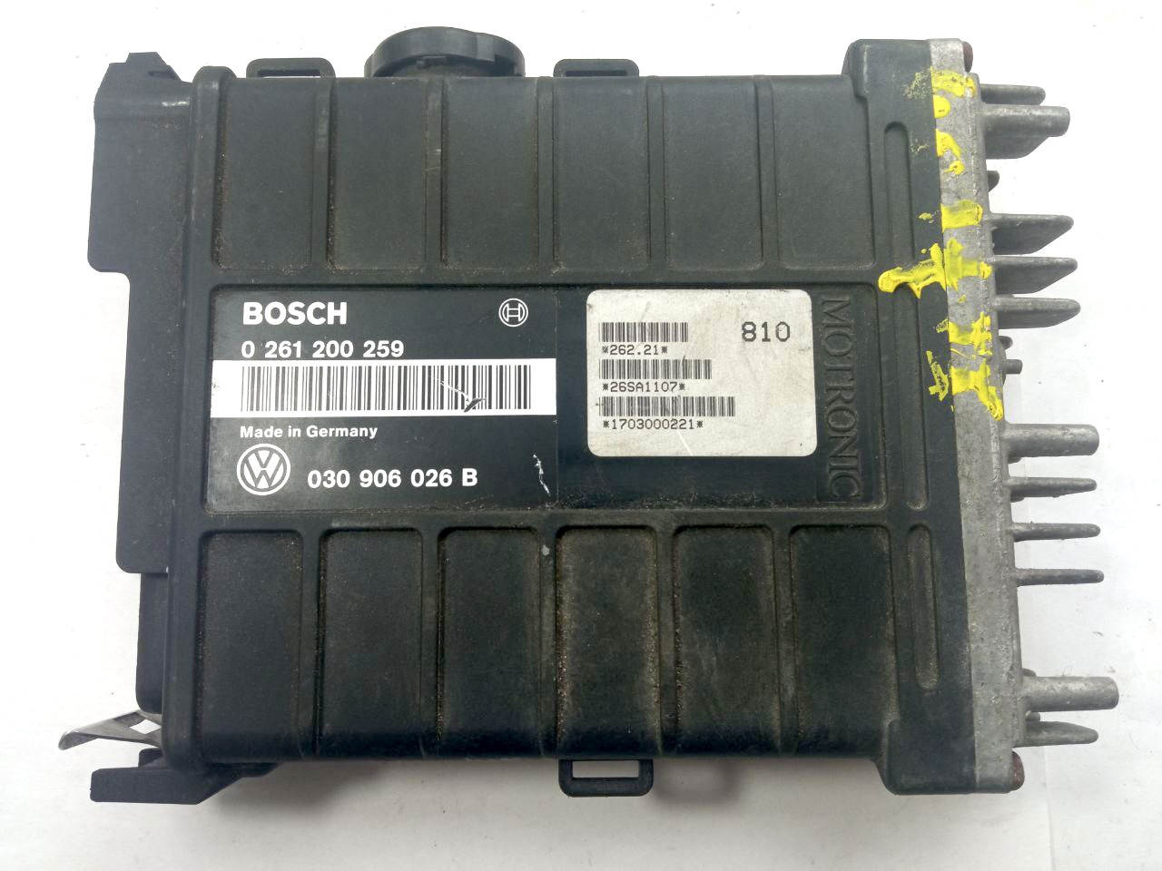 Електронний блок керування volkswagen 0261200259 / 030906026B bosch / 0 261 200 259