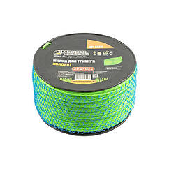 Волосінь для тримера MASTERTOOL КВАДРАТ КРУЧНИЙ 3,00 мм 172 м котушка 19-1730