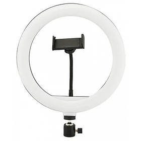 Кільцева LED-лампа 26 см QX-260 з тримачем для телефона селфі кільце для блогера