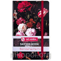 Скетчбук (блокнот для малювання) Talens Art Creation 80 аркушів 13х21см, Натюрморт з квітами (Royal Talens)
