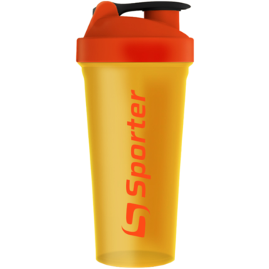 Шейкер Sporter Shaker Bottle 700 мл помаранчевий, фото 1
