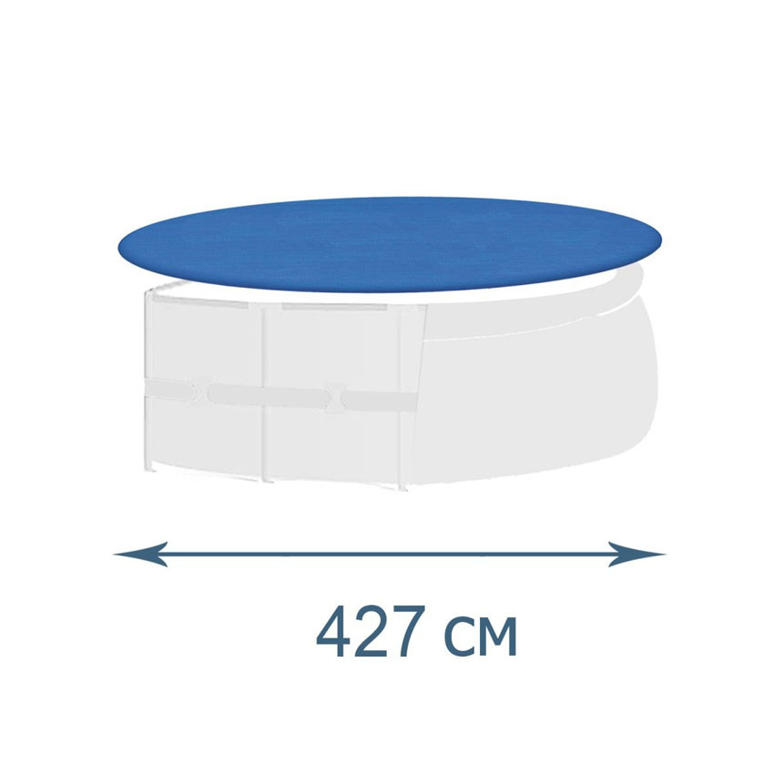 Тент для каркасного та надувного басейну InPool 33034, 427, 457 см