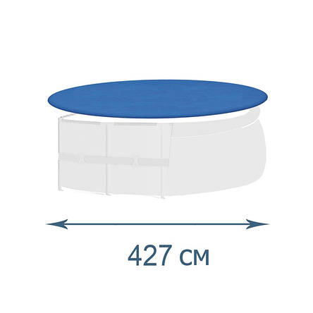 Тент для каркасного та надувного басейну InPool 33034, 427, 457 см, фото 1