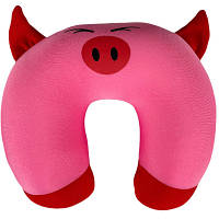 Популярний! Туристична подушка Martin Brown 24х24см Pink (79001P-IS) - Краща якість тільки на Nukleon.com.ua