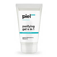 Очищающий гель PielCosmetics для умывания проблемной кожи Purifying Gel 4in1 Pure Salvation, 150 мл