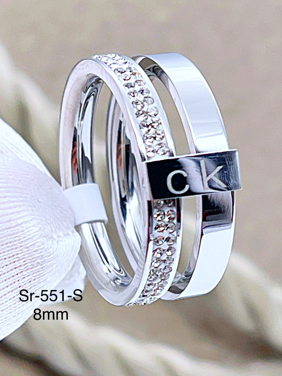 Кільце Stainlees Steel (преміум) Sr-551 (7,9)
