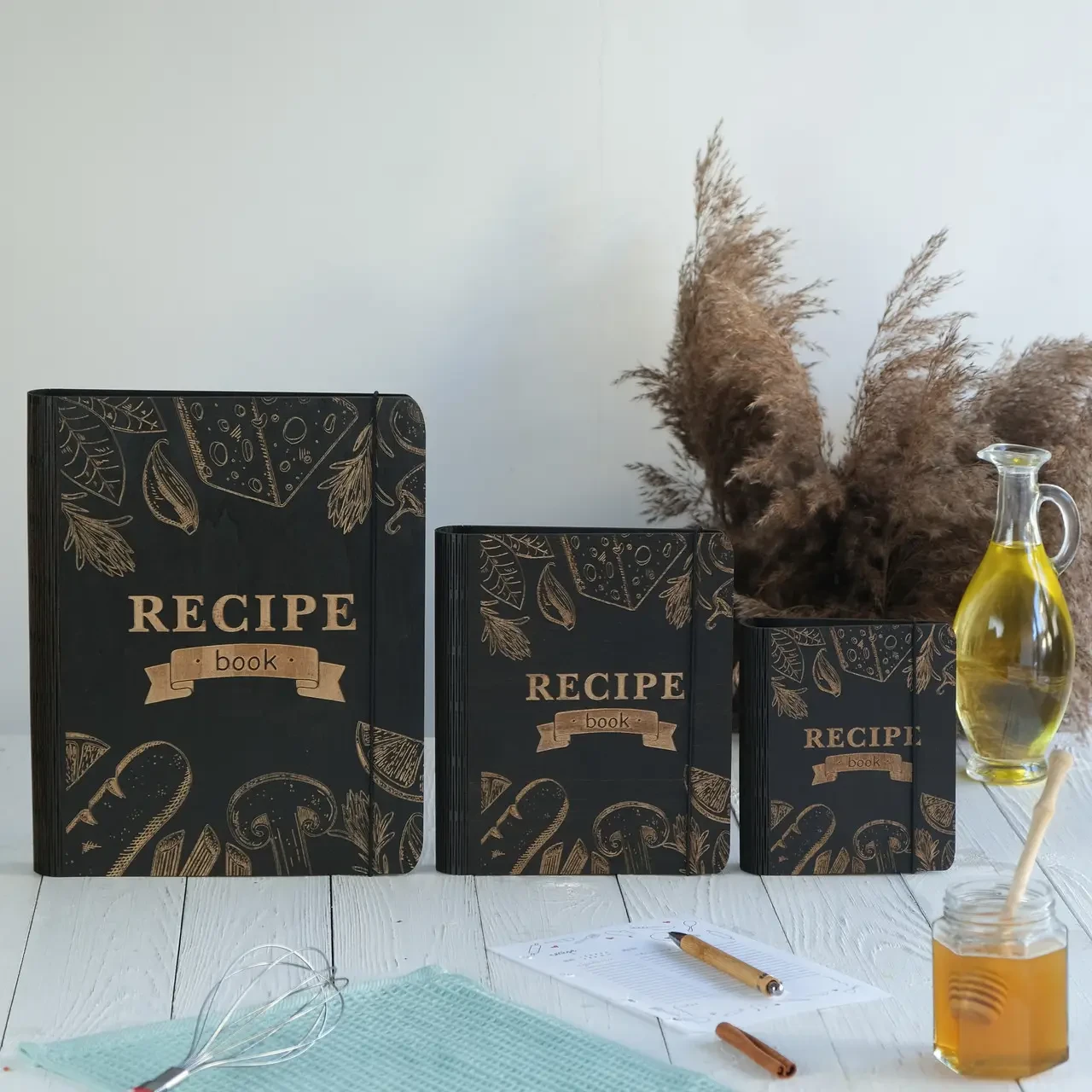 Книга для записів кулінарних рецептів "Recipe book" А4 31х23см