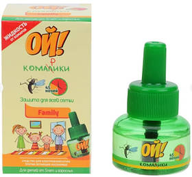 Рідина від комарів 30мл "Ой! Комарики" Family