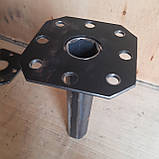 Фланець універсальний під шестигранник 32 мм для ступиці (напівосі) мотоблоку, фото 6