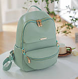 Рюкзак 2в1 дівчина сумка Нейлонова тканина Модний новий фасон Міський рюкзак стильний тільки опт, фото 2