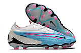 Бутсы Nike Phantom GX Elite FG Blast Pack white/blue, фото 6