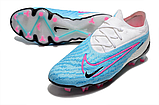 Бутсы Nike Phantom GX Elite FG Blast Pack white/blue, фото 7