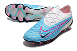 Бутсы Nike Phantom GX Elite FG Blast Pack white/blue, фото 6