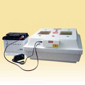 Інкубатор КвочкаМІ-30-1Е-12 з електронним терморегулятором механічним переворотом і вентилятором