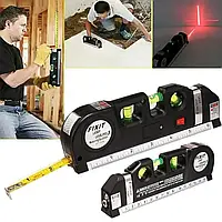 Лазерный уровень с рулеткой и линейкой/ Laser Level Pro 3/ Лазерный Уровень Со Встроенной Рулеткой,TG