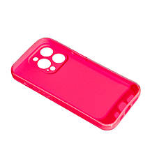 Силіконовий чохол Summer Vibe для Apple iPhone 14 Pro Rose, фото 4
