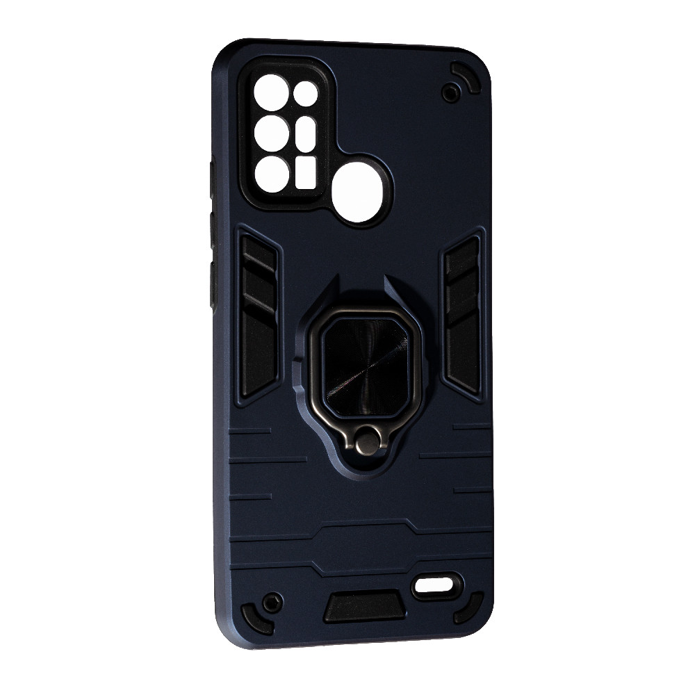 PC + TPU чохол New Transformer для ZTE Blade A52 синій