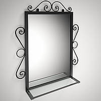 Зеркало настенное в металлической раме 90х77 Дартмуд Тенеро