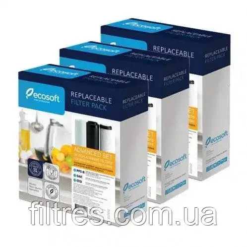 Комплект картриджів Ecosoft Покращений (3 комплекти)