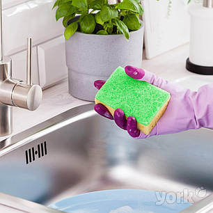 Губка кухонна York BACTERIA STOP 5шт/уп, фото 2