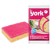 Губка кухонна York Класична 7x11x2,5 см 1шт, фото 3