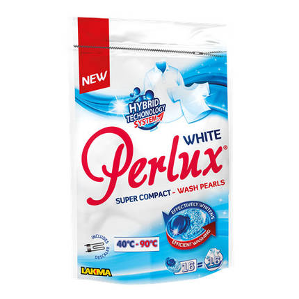 Капсули для прання PERLUX WHITE 16шт/уп, фото 2