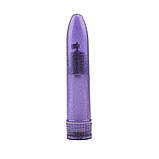 Фіолетовий пластиковий вібратор Slim Mini Vibe Амур, фото 2