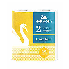 Туалетний папір HARMONY COMFORT 2 шари 4шт/уп