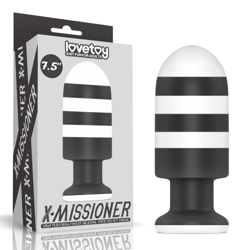 Анальний корок для фістинга X-Missioner Butt Plug 7.5 Bomba💣