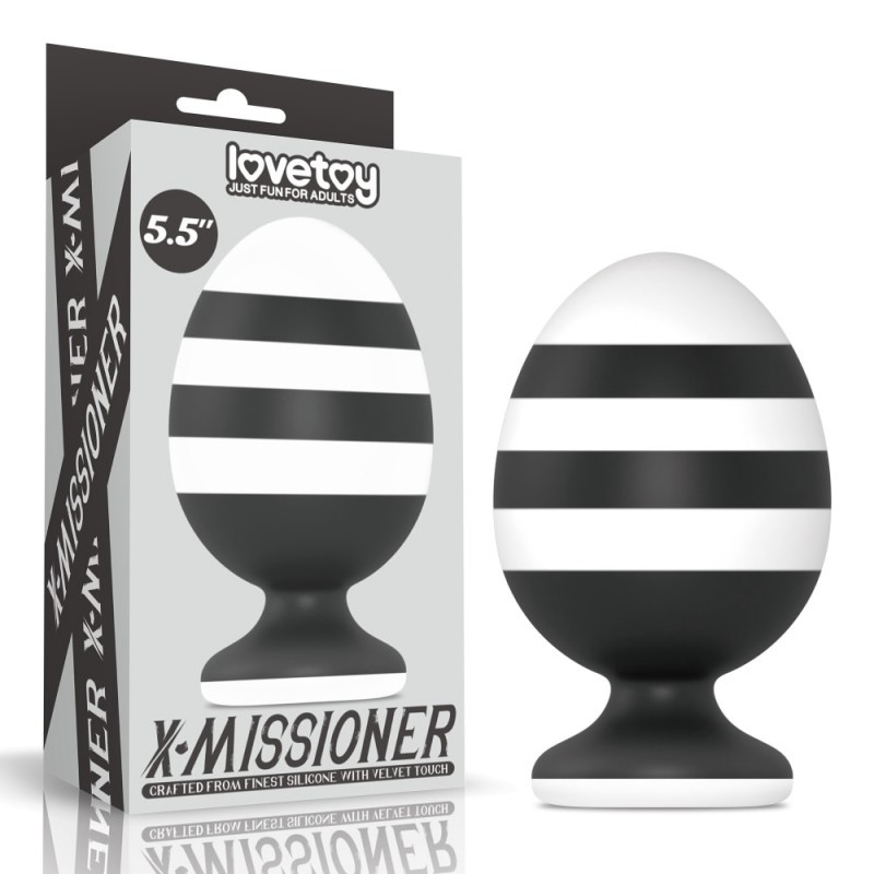 Анальний корок для фістинга X-Missioner Butt Plug 5.5 Bomba💣