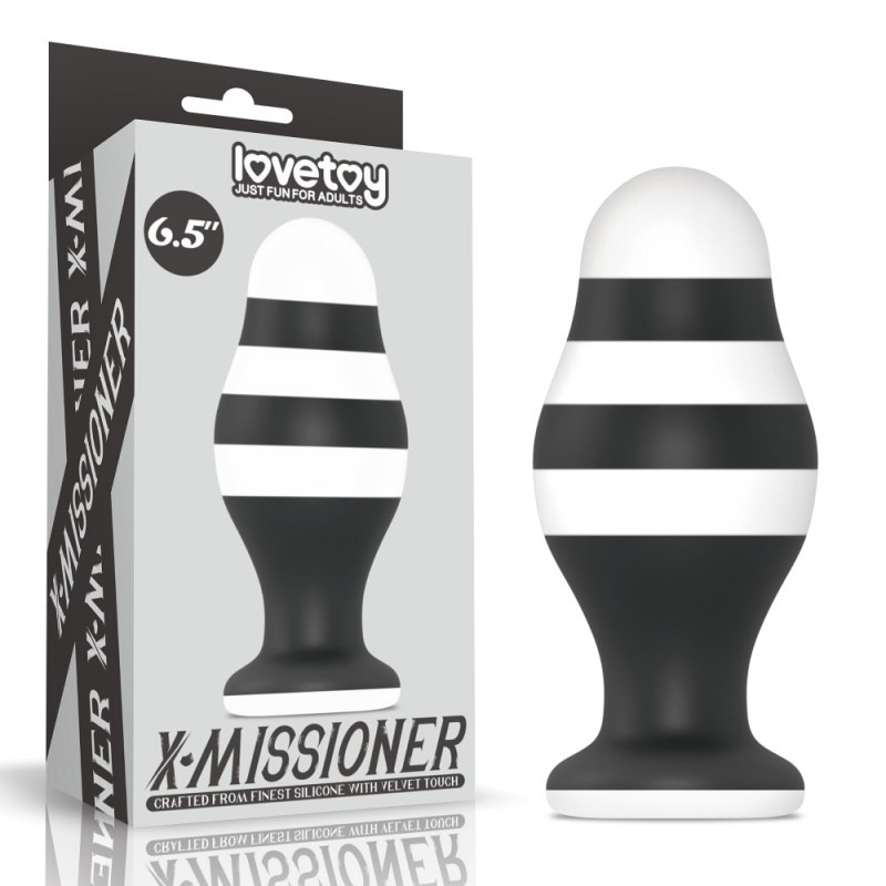 Анальний корок для фістинга X-Missioner Butt Plug 6.5 Bomba💣