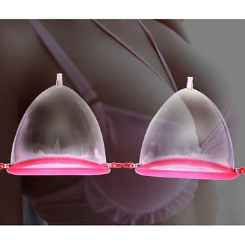 Подвійна вакуумна помпа для грудей Breast Enlarager Bomba💣