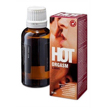 Краплі для сексуального бажання Hot Orgasm S-Drops, 30 мл Bomba💣