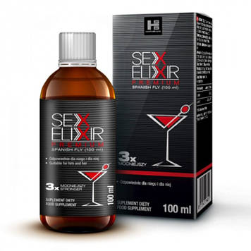 Збуджувальний засіб для чоловіків і жінок Sex Elixir Premium, 100 мл Bomba💣