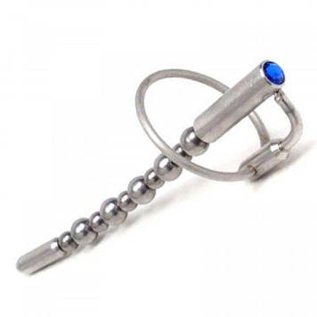 Катетер із камінчиком Jewel Head Ring Penis Plug Bomba💣