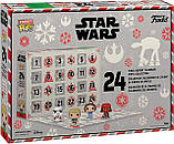 Фанко Зіркові війни Адвент-календар Funko Pop! Advent Calendar Star Wars Holiday, фото 2