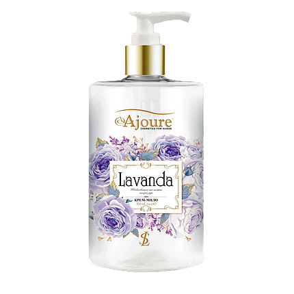 Крем-мило з дозатором SeLan "Ajoure" Lavanda 500 мл, фото 2