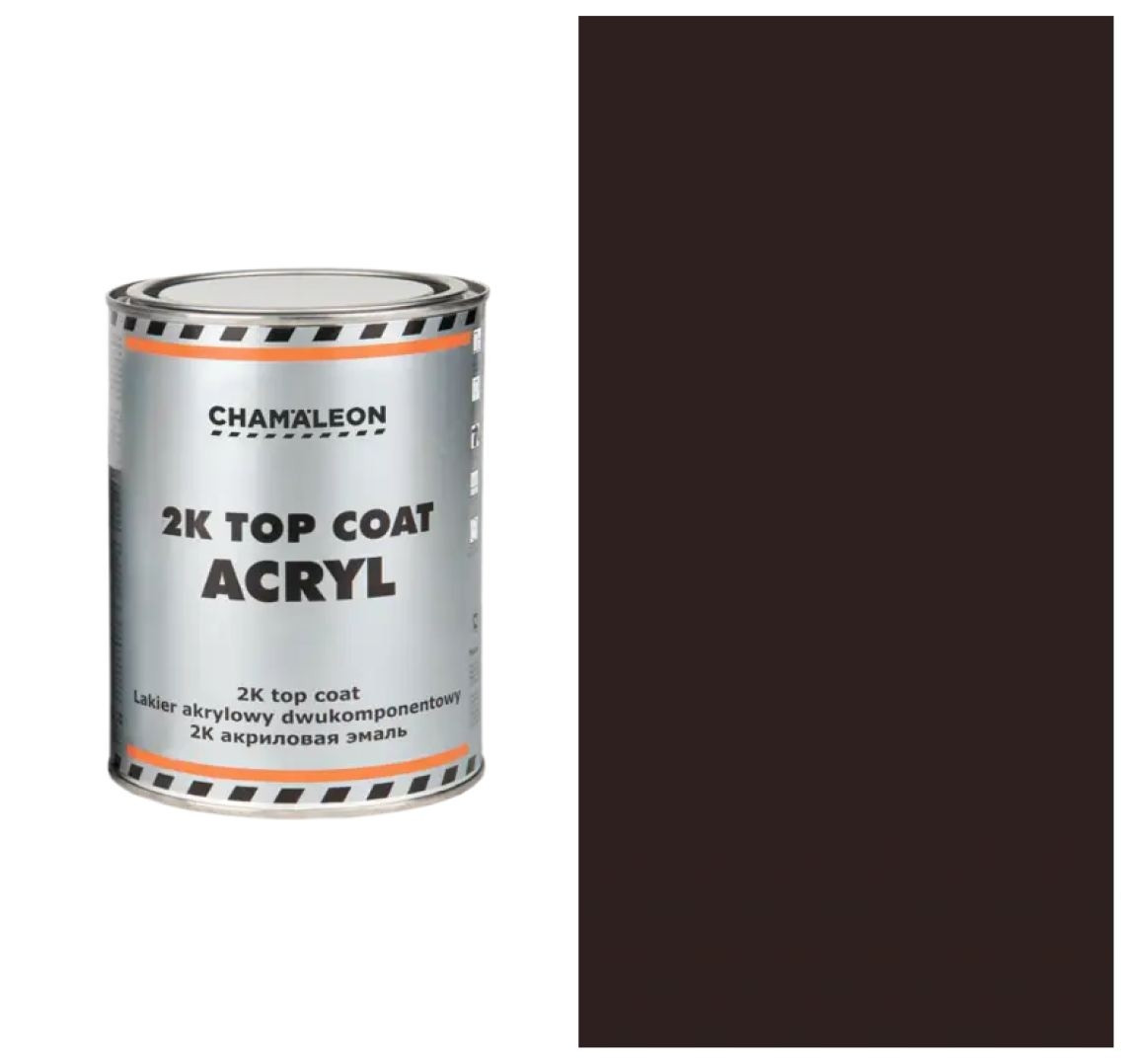 Акрилова автомобільна фарба Chamaleon 793 Темно-коричнева 800 мл, фото 1