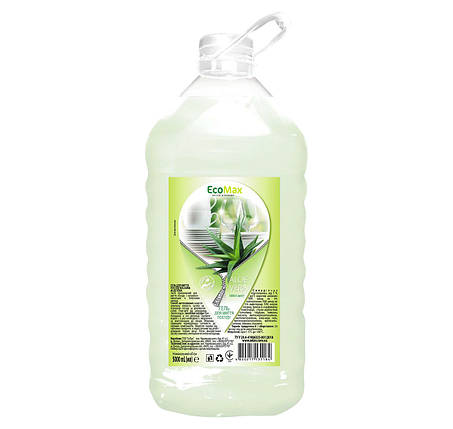Засіб для миття посуду EcoMax "Balsam & Aloe Vera" 5л, фото 2