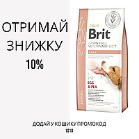 Brit Veterinary Diet Dog Grain Free Renal беззерновая дієта при нирковій недостатності, 2 кг