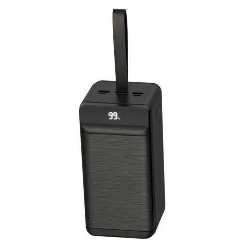 22,5W 60000mAh PowerBank Акумулятор портативний XO PR159 чорний, фото 1