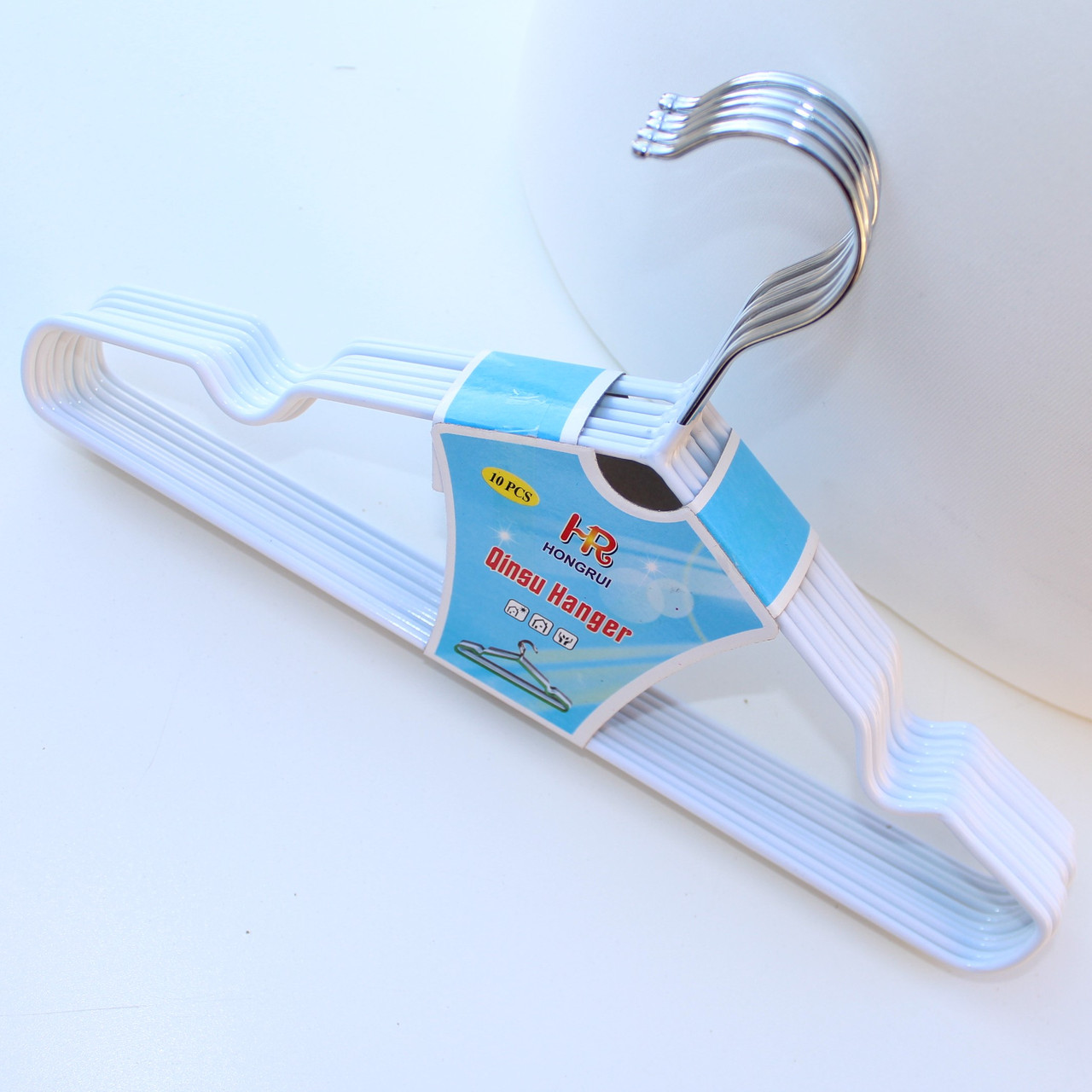 Детские вешалки плечики тремпеля металлические для одежды в силиконовом ...