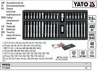 Набор бити YATO специальние 40 штук YT-0400