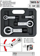 Набор гайколомов YATO Польша гайкорез М 9-27 4 штуки YT-0585