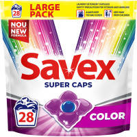 Капсулы для стирки Savex Super Caps Color 28 шт. (3800024046889)